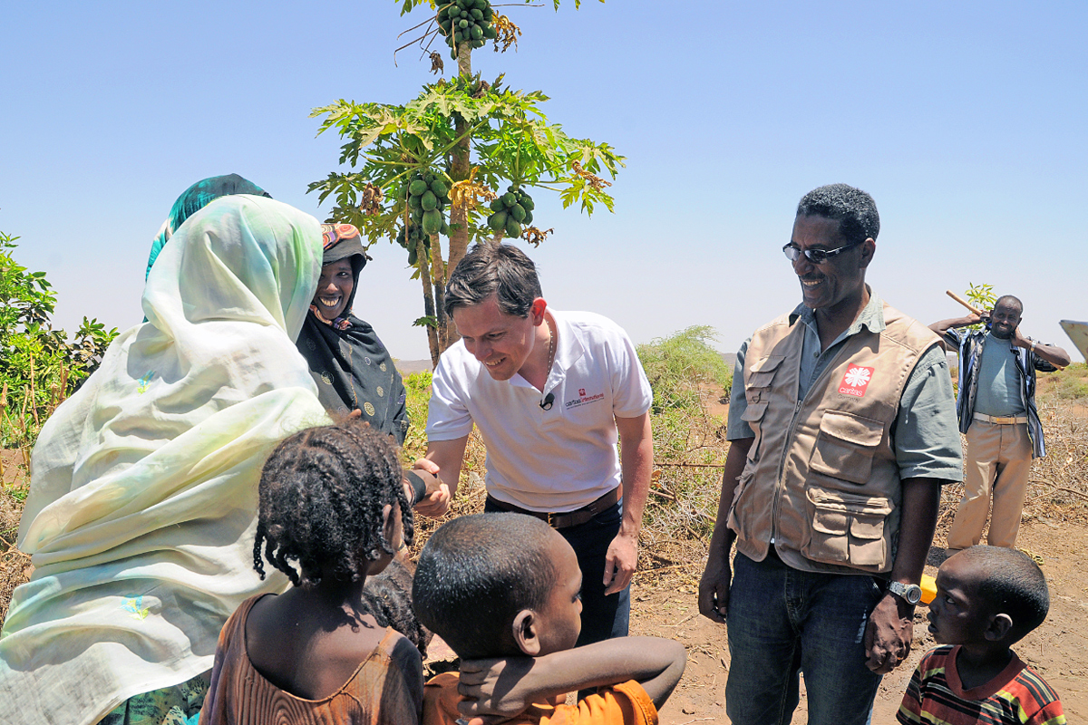 Projektbesuch von Michael Patrick Kelly