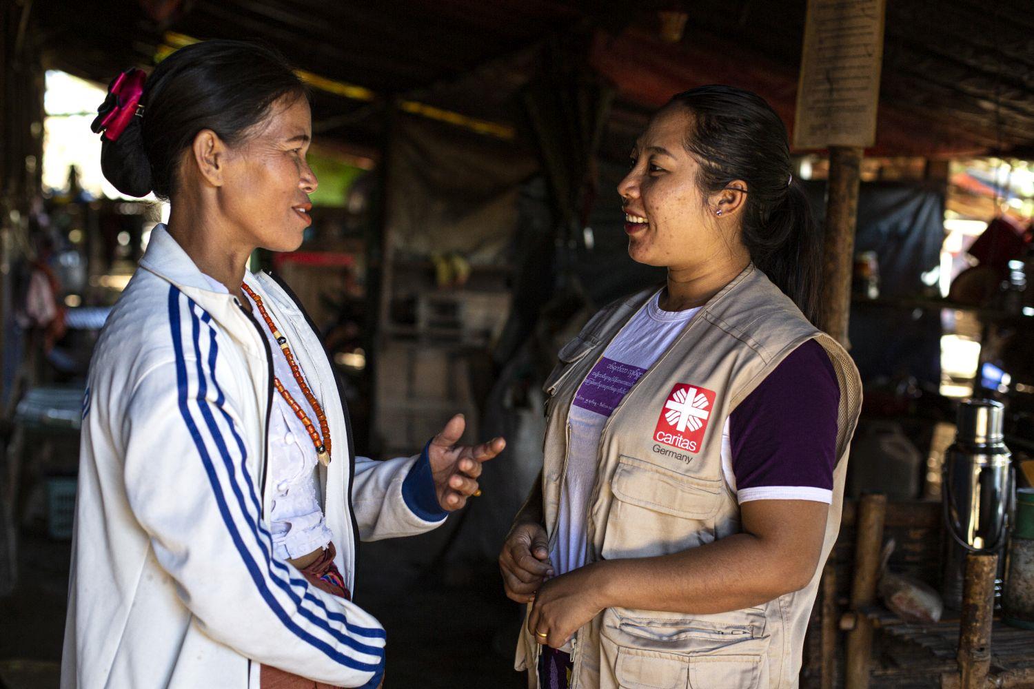 Myanmar_Flüchtlingscamp_Caritashilfe