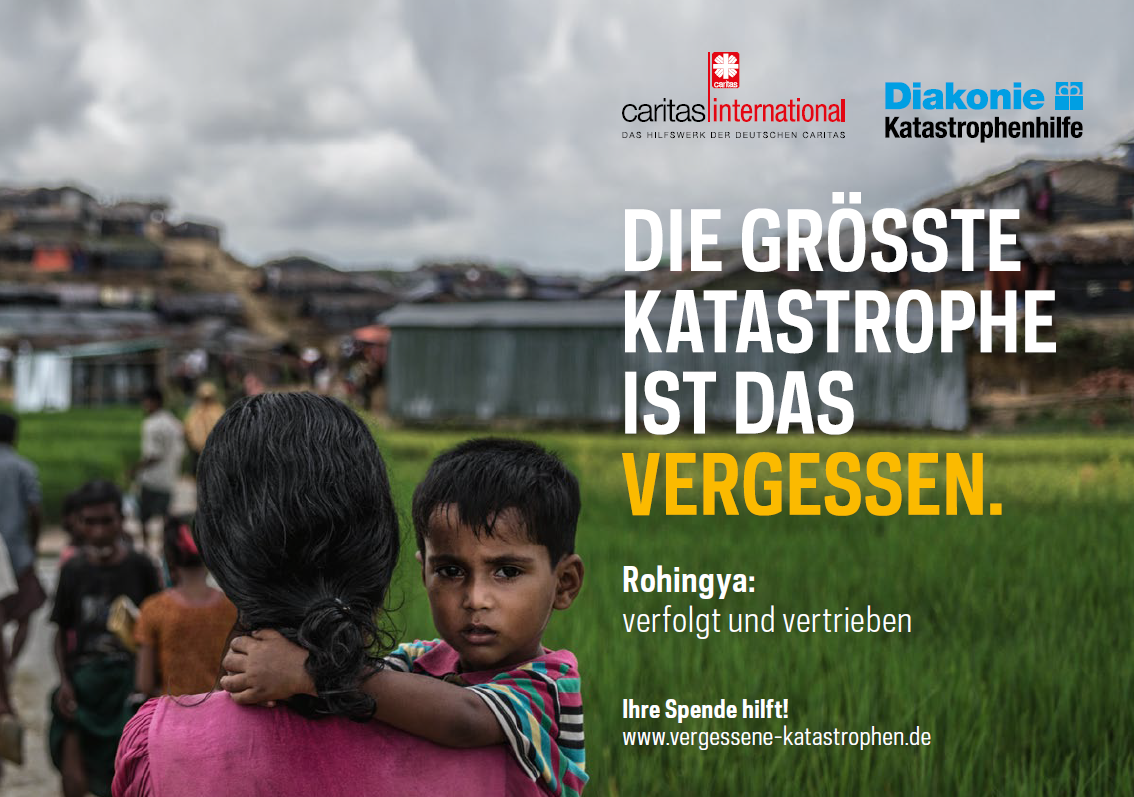 Rohingya auf der Flucht