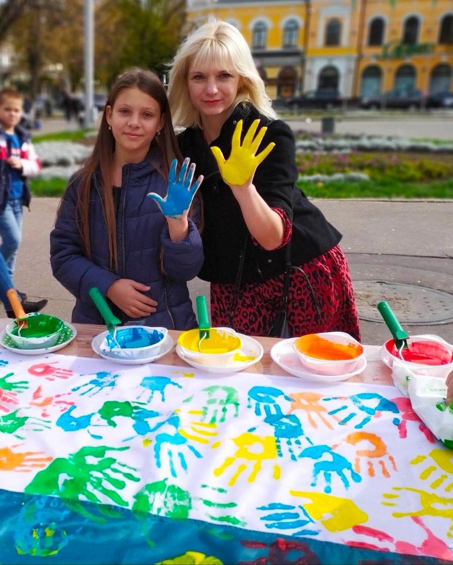 Alla Rakovetska, Mitarbeiterin der Caritas Ukraine in Poltava
