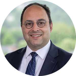 Portrait Dariush Ghobad rund Portrait von Dariush Ghobad