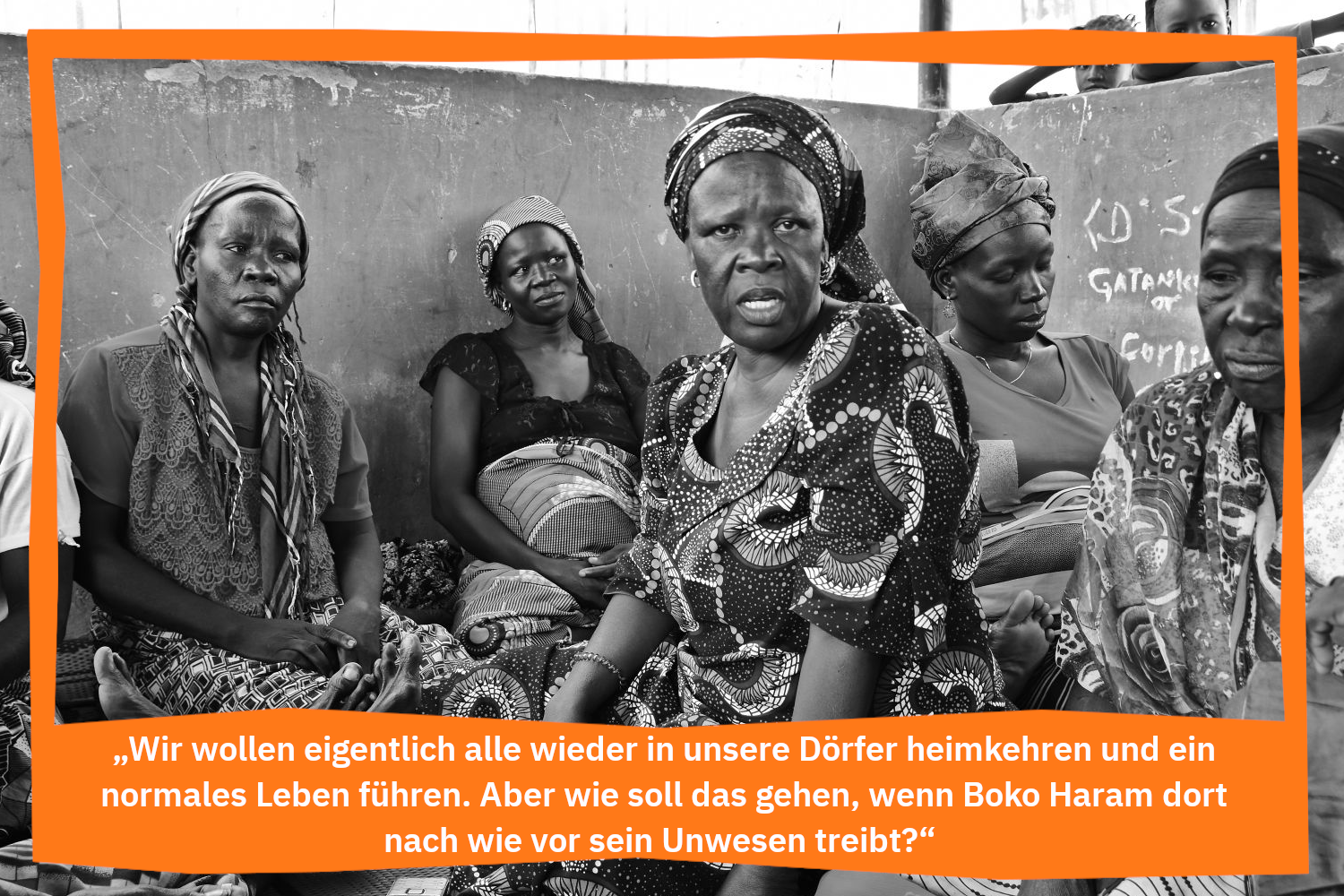 Frauen in Nigeria bei einem Treffen