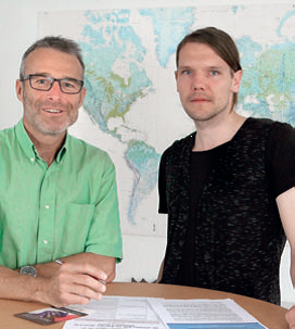 Gernot Ritthaler (links) und Ole Hengelbrock