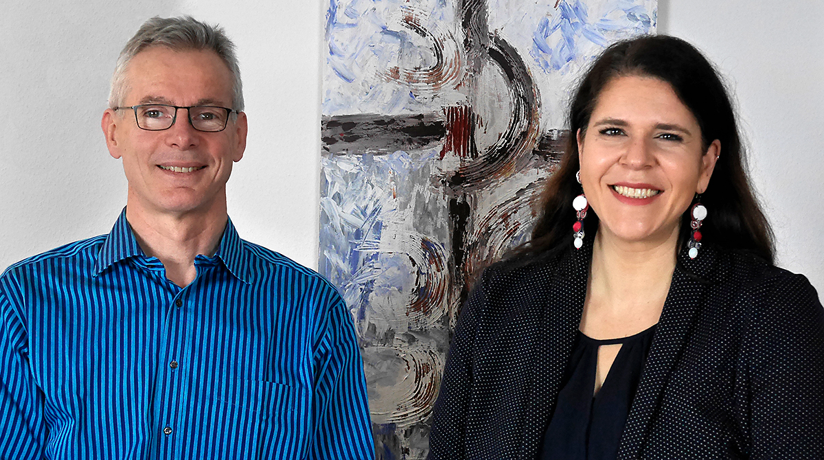 Porträt von Johanna Klumpp und Reiner Sans