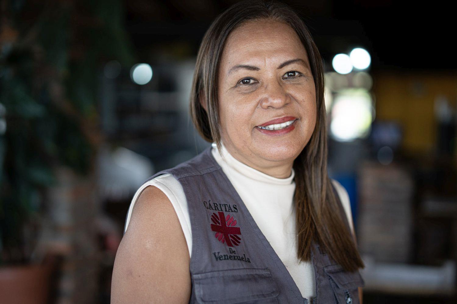 Janeth Marquez ist Direktorin der Caritas Venezuela.